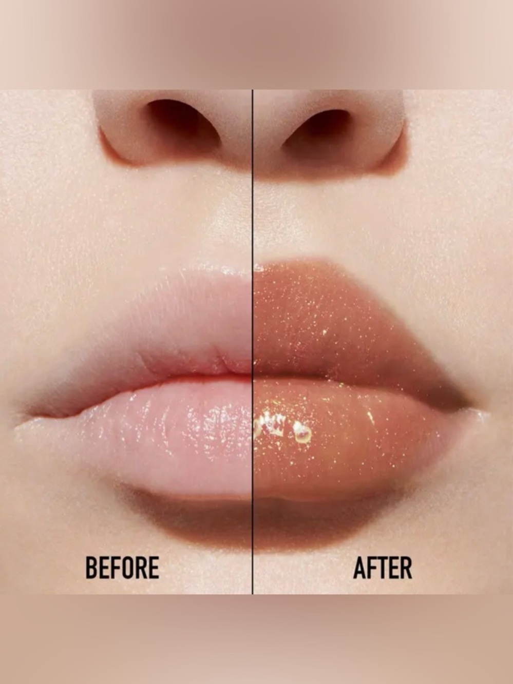NIB [Dior] Addict Lip Maximizer Liquid Lip Plumping Gloss #045 Shimmer Hazelnut - Picture 4 of 15